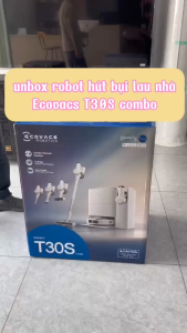 Robot hút bụi lau nhà Ecovacs Deebot T30S Combo – Bản Quốc Tế