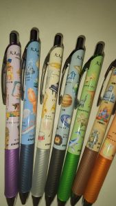 Theme Characters 0.5mm Black-Ink Energel Pen (Characters Introduction)