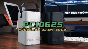 Bavin PC1062 70000mah QC22.5W + PD20W Functional Diversity Large Capacity Powerbank