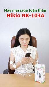 Máy Massage Xung Điện Nikio NK-103A - 4 Kênh 8 Miếng Dán 16 Chế Độ 20 Cường Độ Hỗ Trợ Vật Lý Trị Liệu Giảm Đau Cơ