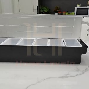 ถูกเก็บของในครัว ประเภทกล่อง การให้เครื่องปรุง อากาศ สะอาดและเคลื่อนไหว