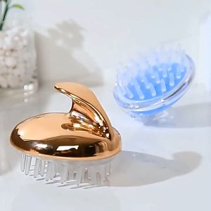 Silicone Comb Brush Scalp Massager Wash Hair Brush Comb Bath and Shampoo Hair Care