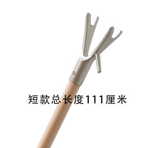 Real Wood Clothes Drying Fork Hanging Rod for Home Use And Clothing Stores Aluminum Fork Branch Clothes Hanger Storage Organizer