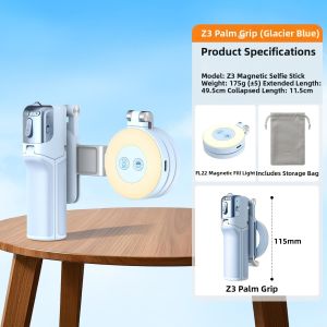 WONEW | Zoom Shooting Magnetic Dual-Side Mini Tripod