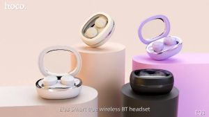 หูฟังบลูทูธ 5.3 เคสชาร์จใส หุ้นหิน LED บอกแบตคงเหลือไมค์ในตัว สแตนด์บาย 150 ชม. สร้างความสุขสันต์ใหม่ในห้องเรา 7 ชม. hc3