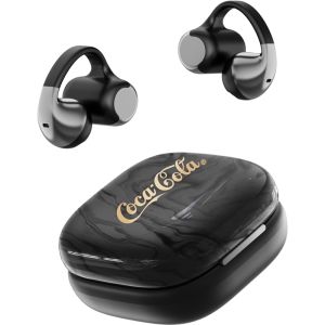 Coca-Cola | Coca-Cola CX09 ClipOn True Wireless Earphones Bluetooth 6.0 Headset with Mic Outdoor Sports Headphones for Running Workout