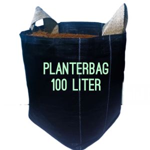 Planterbag Premium Ukuran 35 50 75 100 Dan 150 L Planterbag Hitam