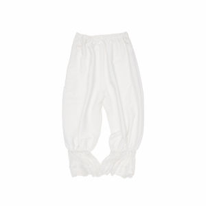 1JINN STUDIO | Casual Loose Elastic Waist Lace Pants