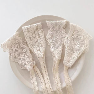 Ren băng đô cho bé hoa rỗng công chúa cô gái dây buộc tóc trẻ em Phụ kiện tóc băng đô ren cho các cô gái