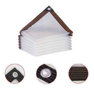 Rainproof transparent plastic film outdoor waterproof cloth terrace juicy plants insulated tent balcony sunshade