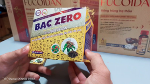 Viên ngậm giải rượu bảo vệ gan BacZero hỗ trợ giảm tác hại của bia rượu bảo vệ gan hộp 2 viên