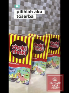 Choki Choki Choco Cashew - 1 box isi 20 ( HARGA 3 BOX )