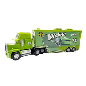 Takara Tomy | Pixar Cars Lightning McQueen Black Storm Jackson Cruz F1 Doc Hudson Container Truck Metal Diecast Model Toy Child Christmas Gift
