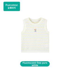 Purcotton | Cool Breathable Cotton Girls Vest