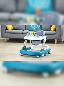 (Free foot pads and music toys) 2in1 baby walker height adjustable speed adjustable high quality