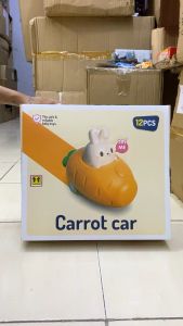 Mainan Anak CARROT CAR RABBIT Press Car Mobil Kelinci Tekan Berjalan
