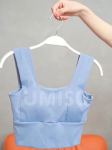 UMISO Wide Shoulder Women Yoga Bra With Fixed Chest Pad Quick Dry Shockproof Shaping Workout Running Sports Bra