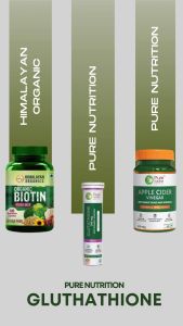 Pure Nutrition L-Glutathione 500mg with Vitamin C & Saffron for Skin Brightening & Immune Support - 15 Vegetarian Tablets