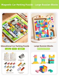 TANGJIUGONG | Educational Tetris Building Blocks Toy