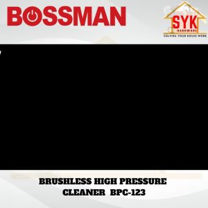 SYK Bossman BPC-123 Brushless High Pressure Cleaner Water Jet Cleaner Tool Mesin Cuci Kereta Serbaguna