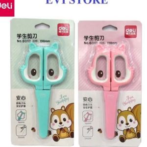 Kéo học sinh Deli 6061 / Kéo thủ công mỹ thuật Deli E6061