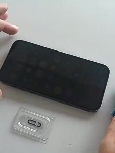 Privacy WebCam Cover Front Phone  Cover For iPhone XS XR X 11 12 13 14 15 Pro Max Camera   Case