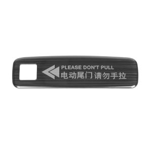 CAIFANG | Electric Tailgate Reminder Sticker