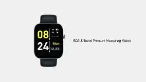 NORTH EDGE ECG Smart Watch Men Watch Women Watch 1.65 Inc Square HD Heart Rate Blood Pressure Body Temperature Fashion Watch NHC