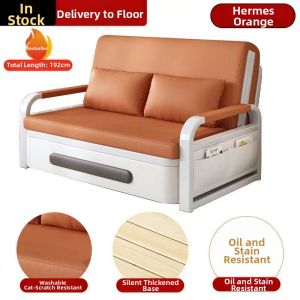 Compact Multi-functional Sofa Bed Foldable Stretchable Dual Use