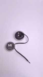 MR Shoelaces EF03 Elastic Dark Gray Abu Tua Tali Sepatu Flat Elastis Gepeng 80cm 100cm 120cm 150cm (Baca Deskripsi Untuk Ukuran)