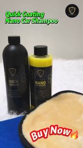 【CP CAR Detailer】 Spray Coating Car + Nano Car Shampoo Car Wash Car Polish Spray Car Wax Ceramic Coating Nano Coating Car Coating