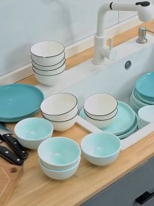 Rak Piring Dapur Stainless Steel Penyimpanan Rak Pengering Piring Rak