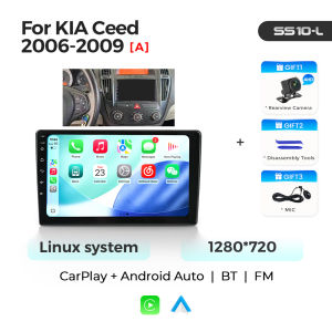 MEKEDE Android Auto For Kia Ceed ED 2006 2007 2008 - 2012 Wireless Carplay Car Radio Multimedia Player BT FM AM RDS Touch Screen