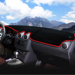 Tấm Lót Taplo Chống Trượt Chắn Nắng Che Bảng Điều Khiển Xe Nissan Qashqai J10 2008-2013 Phụ Kiện Nội Thất Bằng Polyester