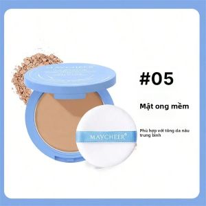 Phấn Trang Điểm Mặt Tự Nhiên Dùng Được Cả Khô Và Ướt Bền Màu Chống Nước Chống Mồ Hôi Hiệu Ứng Lấp Lánh 10g Phấn Nén Dành Cho Mọi Loại Da