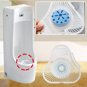 Urinal Screen Penghilang Bau Toilet Pria Pewangi Anti Mampet Filter Urinal