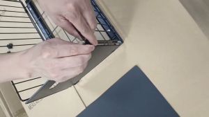 Stainless Steel Kitchen Pull Storage Rack Folding Storage Rack Under Sink Kitchen Cabinet Black 2 Pack