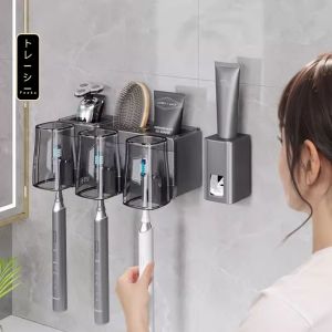 Combo khay nhôm + cốc đựng bàn chải đánh răng súc miệng set khay + ly đánh răng đôi phòng tắm nhôm cao cấp