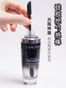 Long Handle Silicone Foundation Cream Body Lotion Scraper Cosmetic Tools Mini Knife for Face Beauty Makeup Tools Any Skin Type