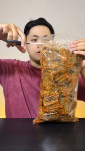 Seblak Kerupuk Jengkol / Kerupuk Jengkol Viral Pedas Daun Jeruk Kemasan 250 Gram / 500 Gram / 1 Kg