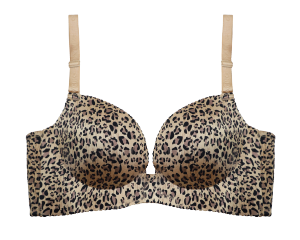 Gracing Wireless Bra Womens Gathered Anti-Sagging Side Breast Reduction U-Shape Cup Adjustable Strap Underwear Innerwear