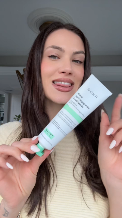 BoKa Toothpaste Fluoride Free Nano Hydroxyapatite, Remineralizing ...