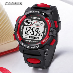 COOBOS Brand Childrens Watches Led Digital Kids Watches Boys Sports Watch Student Multifunctional Wristwatches relogio infantil