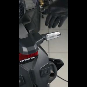 Click Signal Light Protection Cover Accessories For Honda Cickv3、ClickV2、Click125i、Click150i、Click160 1PC Powder Coating Steel Anti-Crash Heavy Duty Bolts Include
