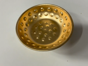 Handmade Decorative Metal Urli Bowl | 5 Inch Small Floating Flower Bowl for Home Décor Diwali Gift & Festival Decoration (Pack of 1 | Size - 5 inch)