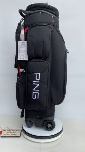 Túi Đựng Gậy Golf Ping Nắp Cứng Bánh Xe Di Chuyển Trơn Chu Chất Vải Dù Chống Nước Tốt. túi đựng gậy gôn