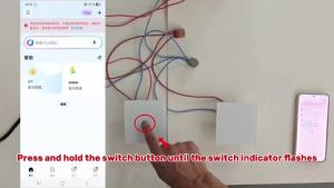 UBARO | Tuya WiFi Smart Touch Switch 1/2/3/4 Gang 2-Way Control EU Glass Panel Light Switch Neutral Wire Alexa Google Voice Control Time