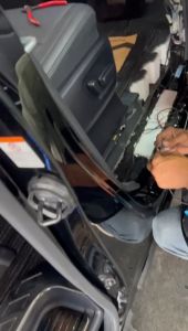 Toyota Estima Acr 30 Acr 50 Stainless Steel Door Side Step Sill Plate With Led Chrome / Black Chrome