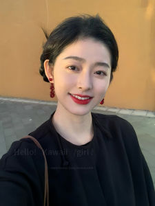 Retro Tassel Earrings Womens Crystal Floral Drop Earrings Super White New Years Fashion Jewelry Ear Decorations