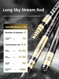 JIADIAONI | Ultra-light Ultra-hard Short-section Hand Rod